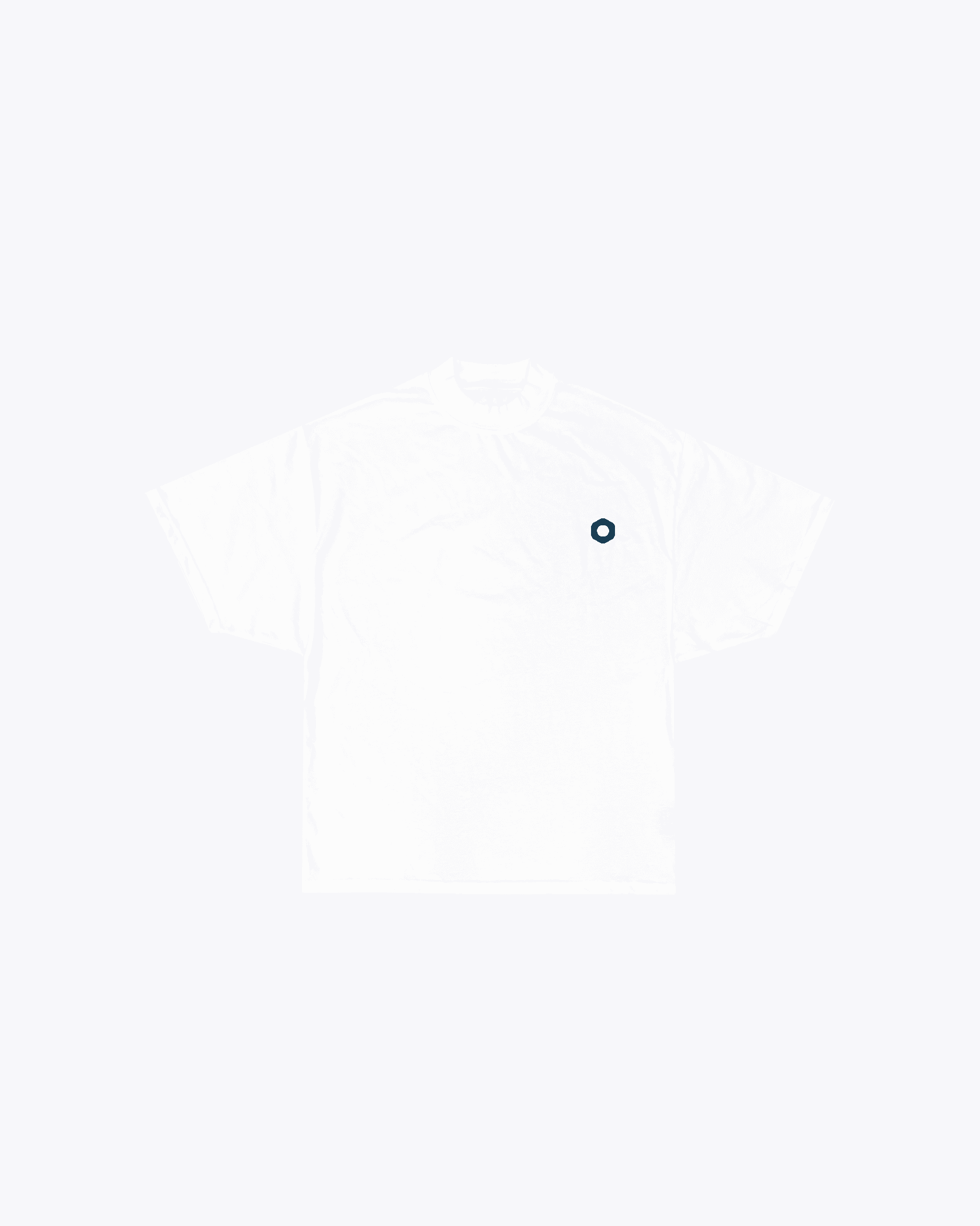 Tricou Heavyweight Alb
